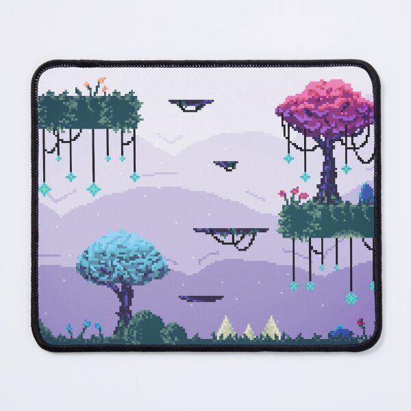 Item preview, Pixel game scene magic forest designed and sold by Blueberry Shake.