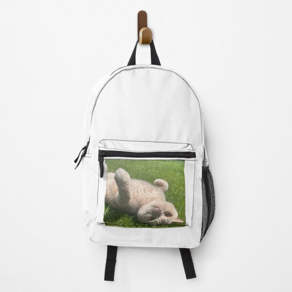 Item preview, Biscuit cat on the grass - British Shorthair designed and sold by SebSun.