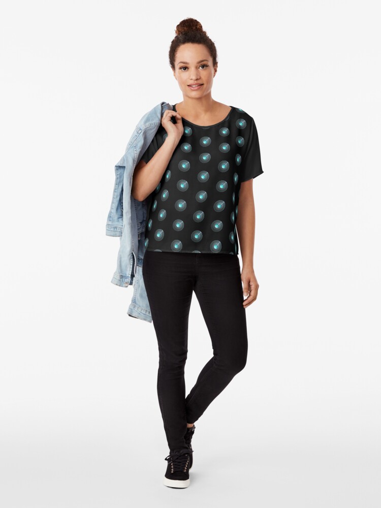 Alternate view of Shield Chiffon Top