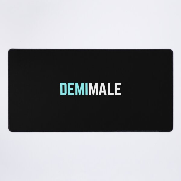 Aperçu de l'œuvre Cadeau Demimale LGBT Pride Demigender créée et vendue par LADistrictGarb.