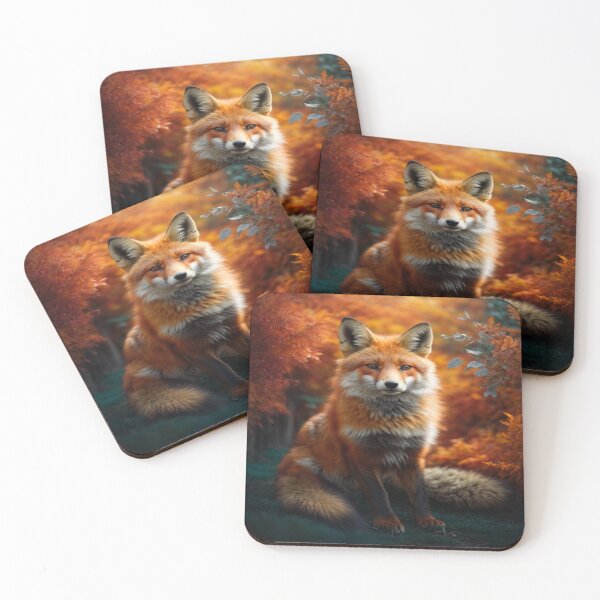 Item preview, Luminescent Fox Whispers designed and sold by Enchanting Art Vista.