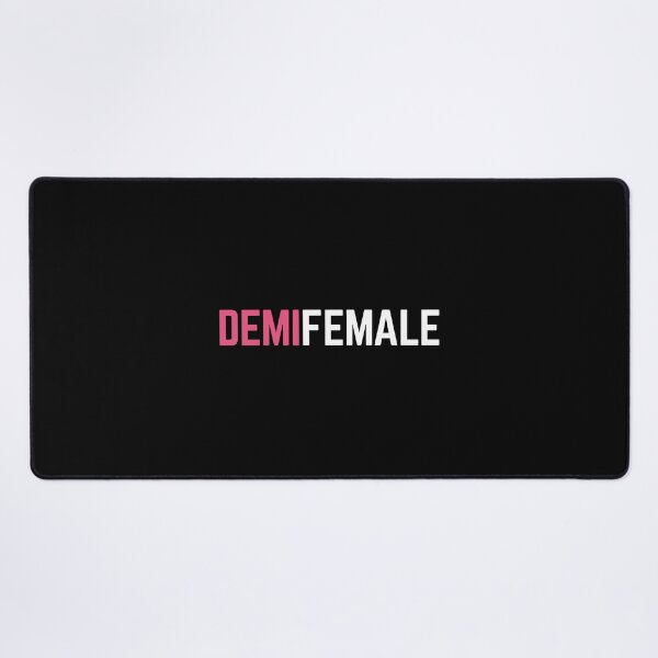 Aperçu de l'œuvre Cadeau Demifemale LGBT Pride Demigender créée et vendue par LADistrictGarb.