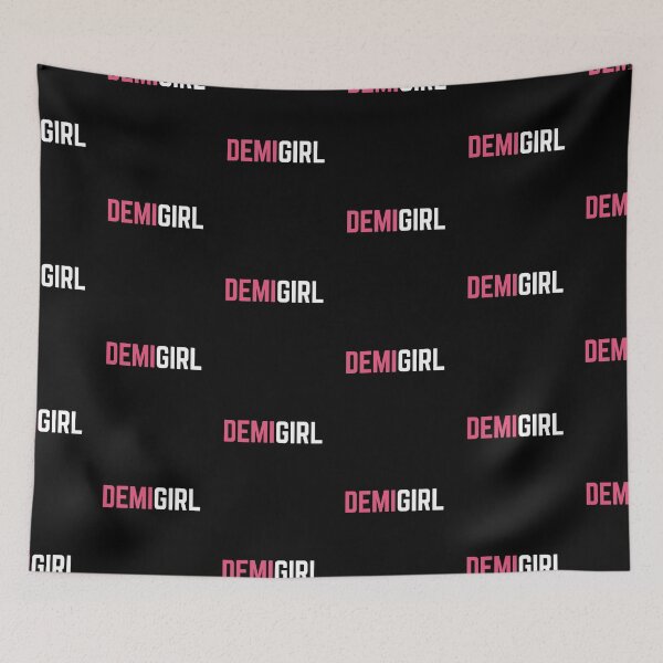 Item preview, Demigirl LGBT Pride Demigender Gift  designed and sold by LADistrictGarb.
