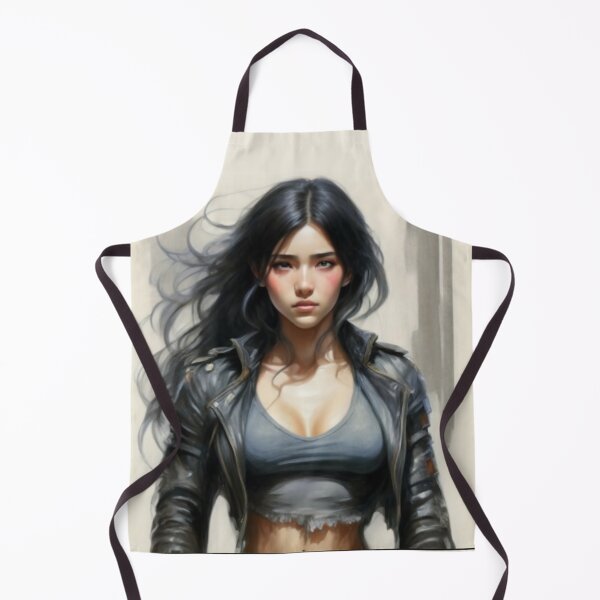 Item preview, Beautiful Black Haired Girl designed and sold by ArtCraftLab.