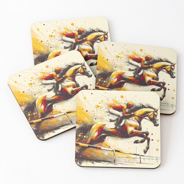 Item preview, Jockey Race Course | Horse Race Art designed and sold by TrueArtVibes.