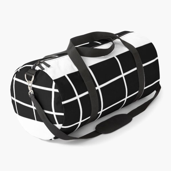 Item preview, cuadrados irregulares en blanco y negro  designed and sold by ArtKar.