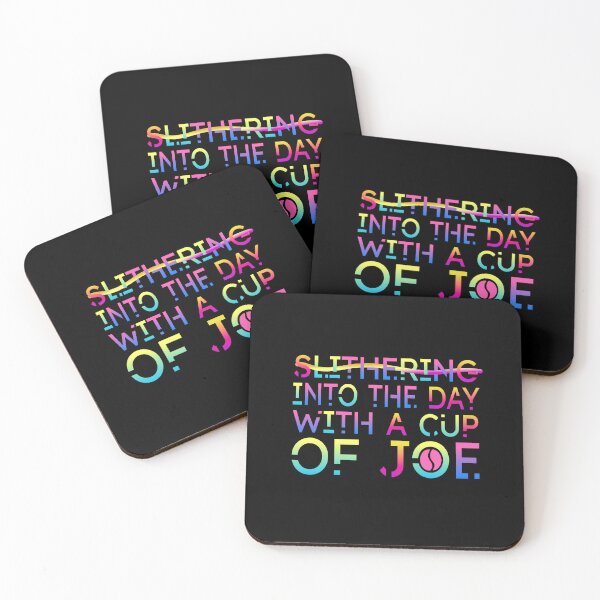 Item preview, Slithering into the Day with a Cup of Joe designed and sold by Snake-Hunting.