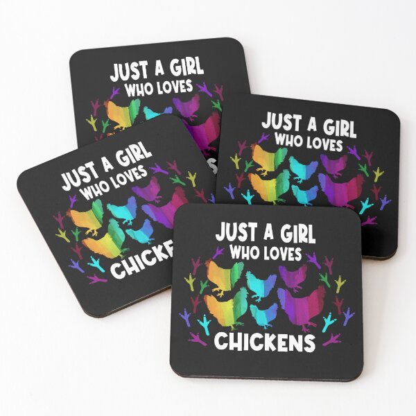 Item preview, Just a Girl who loves Chickens designed and sold by Colorfulman.