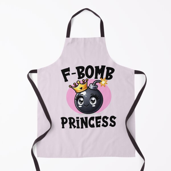 Item preview, Copy of F Bomb Princess, funny sweary t-shirt designed and sold by TaraGbear.