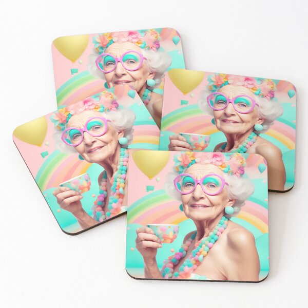 Item preview, Glamourous Pastel Granny designed and sold by GooGooPop.