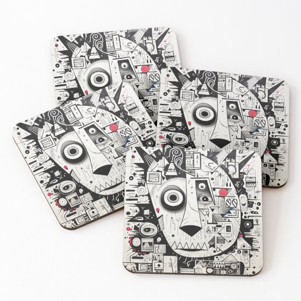 Item preview, Graffiti & Inspirations: Wombat Graffiti Geometric designed and sold by Toms Tee.