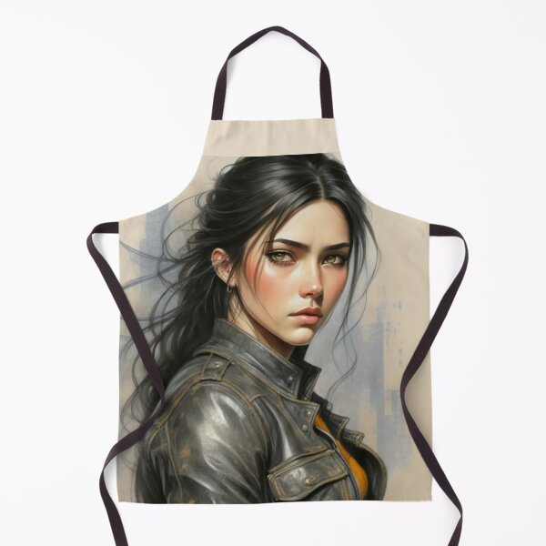 Item preview, Beautiful Black Haired Girl designed and sold by ArtCraftLab.