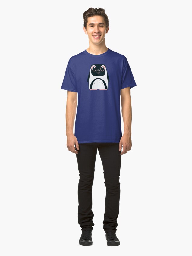Alternate view of African Penguin - 50% of profits to charity Classic T-Shirt