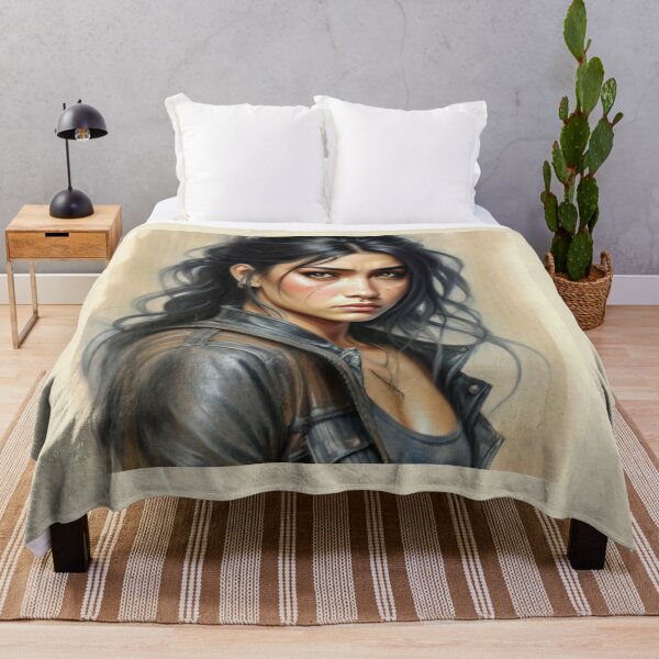 Item preview, Beautiful Black Haired Girl designed and sold by ArtCraftLab.