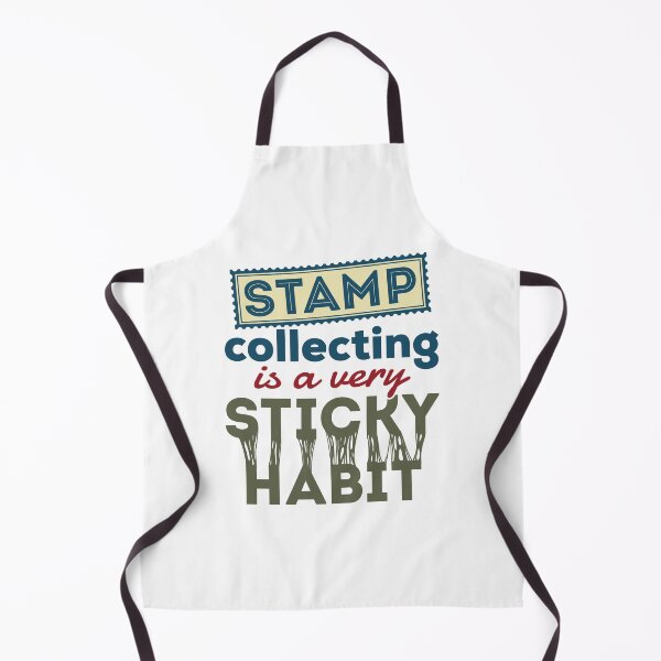 Item preview, Stamp Collecting Is a Very Stick Habit Postage Stamp Collection designed and sold by jaygo.