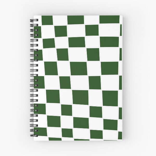 Item preview, estampado de cuadrados irregulares en blanco y verde  designed and sold by ArtKar.