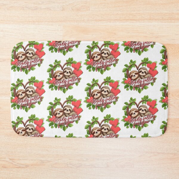 Item preview, Sloth Couple Embraced - Slowly Falling for You Valentine's Design designed and sold by TheJerseyFolks.