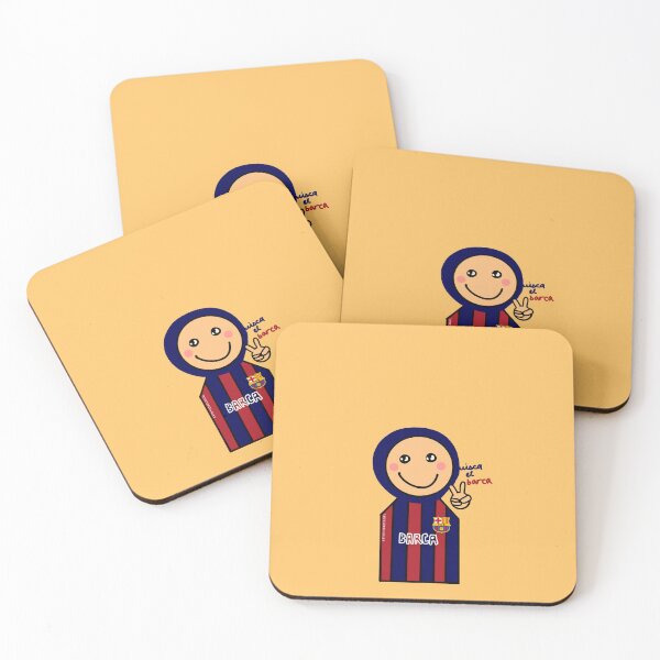 Item preview, Football soccer fcbarcelona girl cartoon doodle  designed and sold by artistbarcagirl.