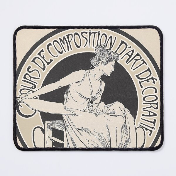 Item preview, Atelier Mucha, Original Program cover (1897), by Alphonse Mucha. HIGH DEFINITION designed and sold by MINDTHECHERRY.