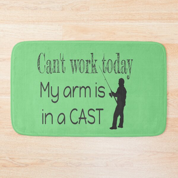 Item preview, Can't work Fishing Humor designed and sold by mwagie.