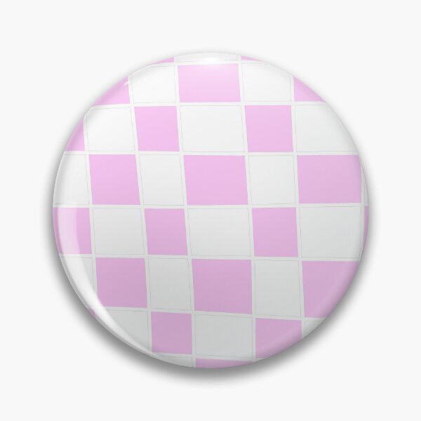 Item preview, estampado de cuadrados irregulares en blanco y rosa  designed and sold by ArtKar.
