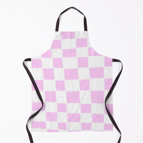 Item preview, estampado de cuadrados irregulares en blanco y rosa  designed and sold by ArtKar.