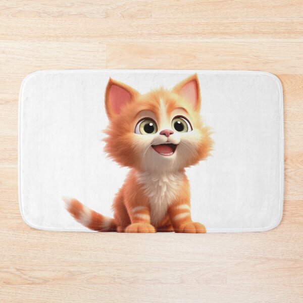 Item preview, Charming Kitten - Tiny Cat - Cute Animal Art for Kids designed and sold by lematworks.