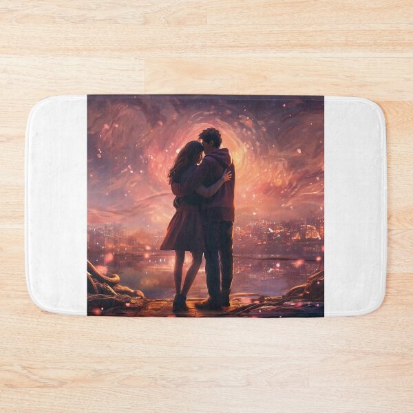 Item preview, Eternal Embrace: Full Shot of Couple in Enchanted Realm designed and sold by hjian8219.