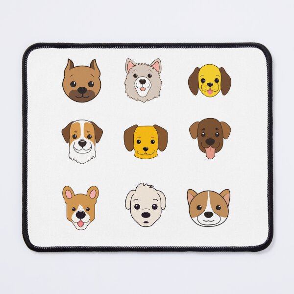 Item preview, Cute happy puppy faces designed and sold by huape.