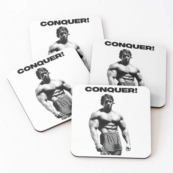 Item preview, Arnold schwarzenegger, Conquer! Arnold schwarzenegger Fan art designed and sold by HuzaifaNaveedh.