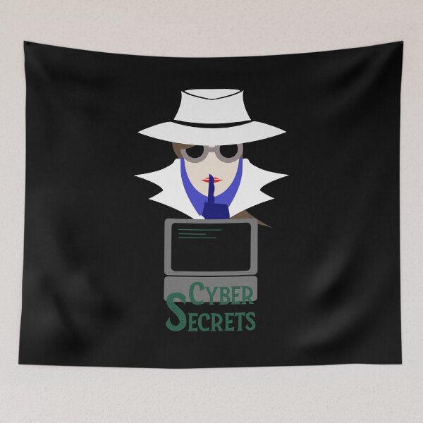 Item preview, Lady White (Cyber Secrets Cauc): A Cybersecurity Design designed and sold by McNerdic.