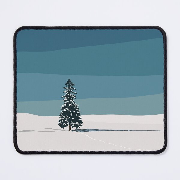Item preview, Snow covered a Pine tree designed and sold by OliveOilstudio.