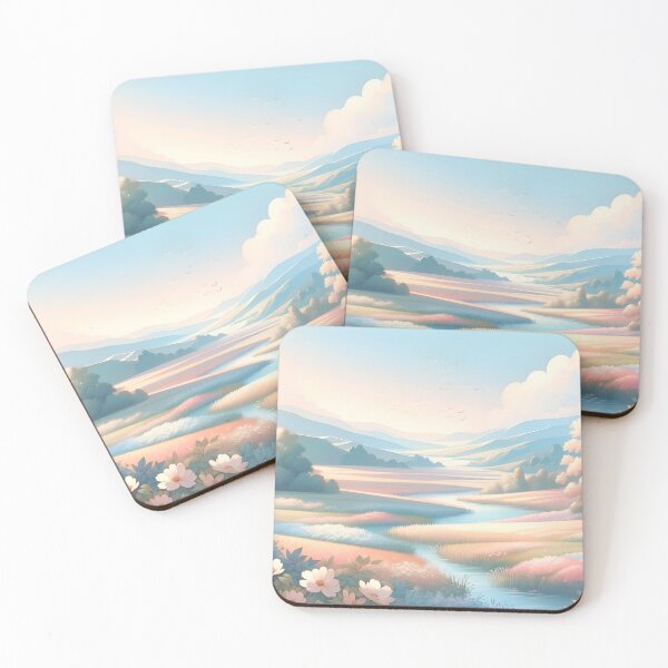 Item preview, Tranquil Dawn in the Valley designed and sold by AJSRPrints.
