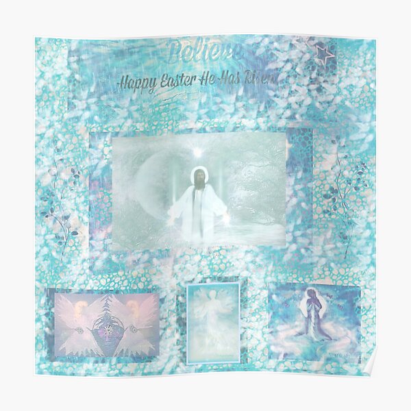 Happy Easter to all dear people at Redbubble Poster