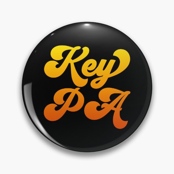Item preview, Groovy Key PA - Fire Orange Gradient designed and sold by NermilioDesigns.