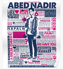 The Wise Words of Abed Nadir Poster
