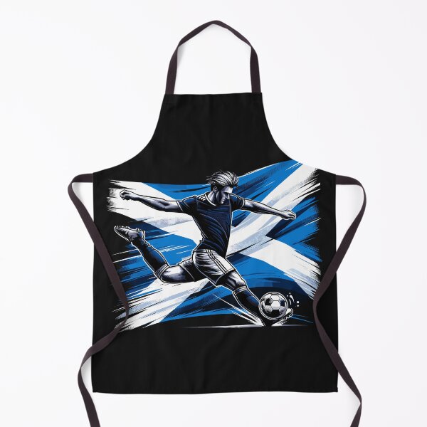 Item preview, Dynamic Scotland Soccer Star in Action - Vector Design designed and sold by SerhiiArt.