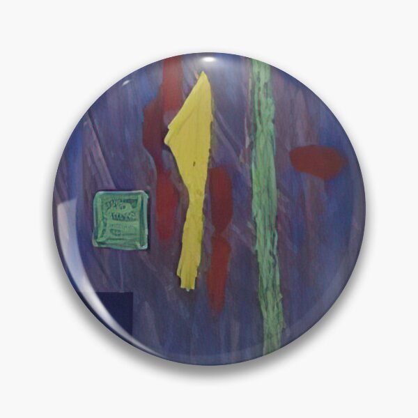 Item preview, Barnett Newman - untitled red yellow and green forms on a purple ground designed and sold by MARTART9.