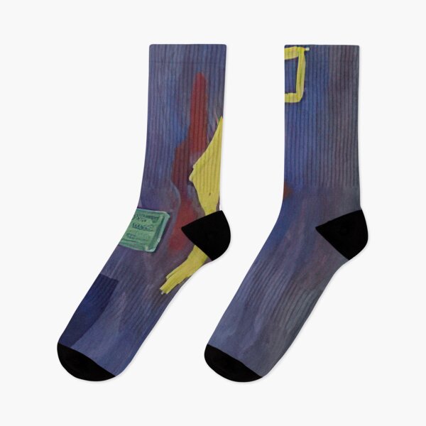 Item preview, Barnett Newman - untitled red yellow and green forms on a purple ground designed and sold by MARTART9.