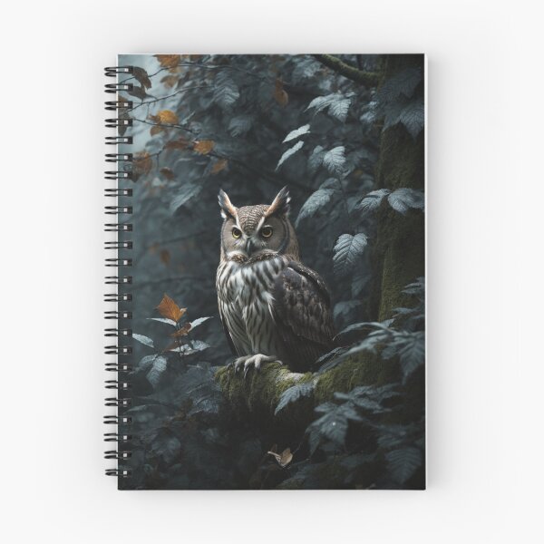 Item preview, Owl in the Night Realm designed and sold by Enchanting Art Vista.