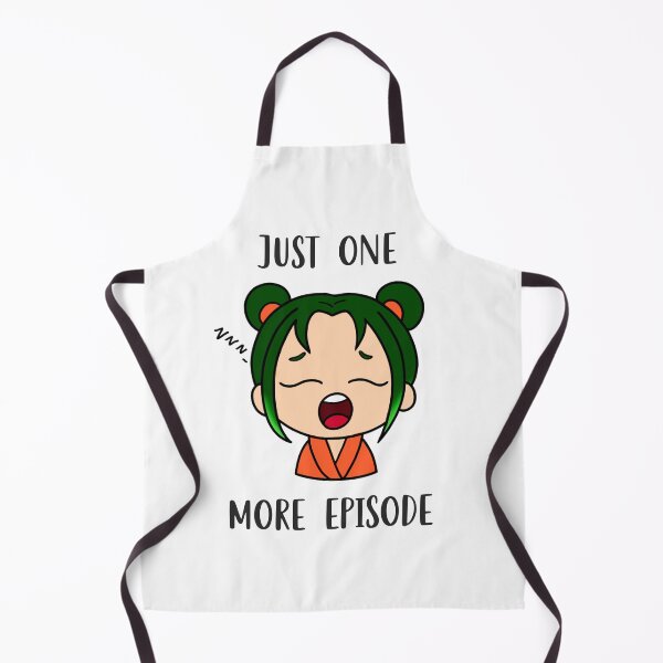 Item preview, Just one more episode meme sticker green designed and sold by My Favorite Store.