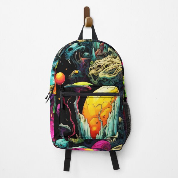 Artikelvorschau, Puppet Bad Trip, Creature Designs, Acid Smile, Psychedelic Fashion, Acid Puppet, Trippy Styles, Lustiges Monster entworfen und verkauft von psytrancedesign.