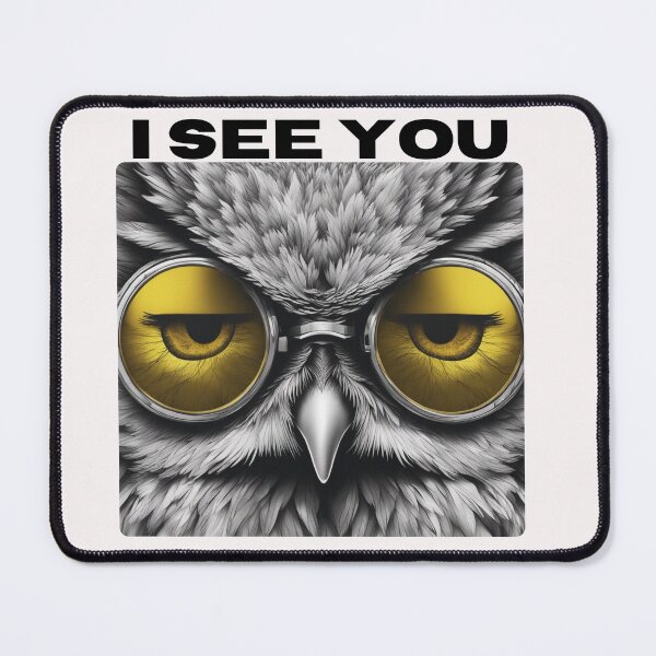 Item preview, Owl with glasses funny design designed and sold by KarakitAI.