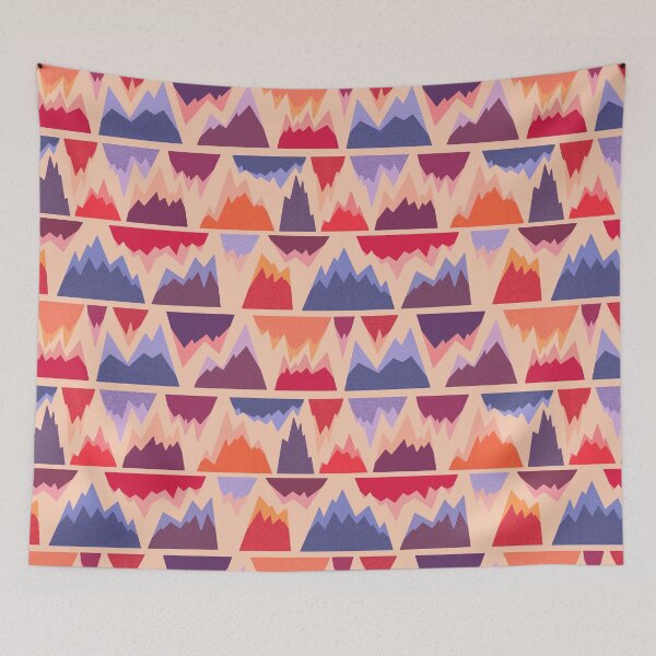 Item preview, Sunset Mountains 3 designed and sold by Against the Current Art.