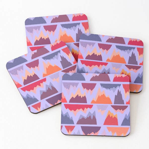 Item preview, Sunset Mountains 4 designed and sold by Against the Current Art.