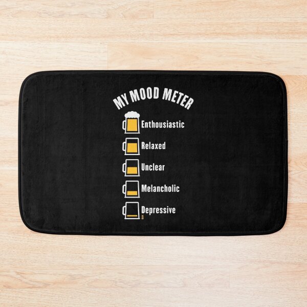 Item preview, My Mood Meter (Beer Drinker / V1 / NEG) designed and sold by MrFaulbaum.