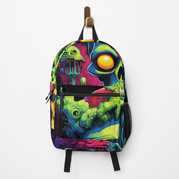 Artikelvorschau, Puppet Bad Trip, Creature Designs, Acid Smile, Psychedelic Fashion, Acid Puppet, Trippy Styles, Lustiges Monster entworfen und verkauft von psytrancedesign.