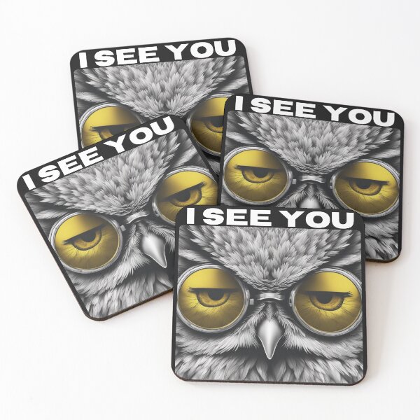 Item preview, Owl with glasses funny design designed and sold by KarakitAI.