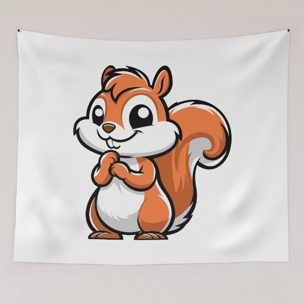 Item preview, Cheeky Little Squirrel designed and sold by Nadaillustrada.