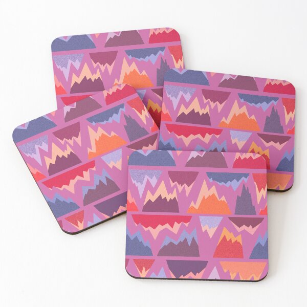 Item preview, Sunset Mountains 5 designed and sold by Against the Current Art.